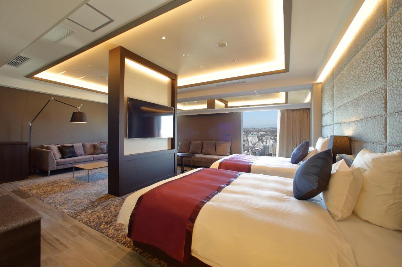 เอเอ็นเอ คราวน์ พลาซา คุมะโมะโตะ นิว สกาย Hotel คุมาโมโตะ ภายนอก รูปภาพ