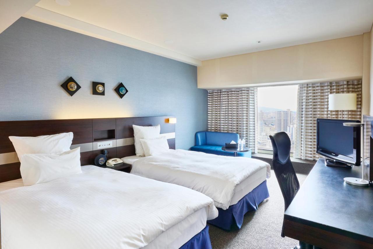 เอเอ็นเอ คราวน์ พลาซา คุมะโมะโตะ นิว สกาย Hotel คุมาโมโตะ ภายนอก รูปภาพ